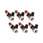Load image into Gallery viewer, Injector Dynamics ID1050X Injectors 11mm (Red) Adaptors S2K Lower (Set of 6)