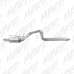 Load image into Gallery viewer, MBRP 05-09 Ford Mustang GT 4.6L Dual Split Rear Race Version AL/ 3in Cat Back Exhaust System