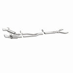 Load image into Gallery viewer, MagnaFlow 13 Chevy Camaro V8 6.2L S/C Quad Split Rear Exit Cat Back Perf Exhaust