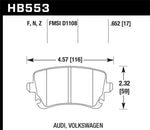 Load image into Gallery viewer, Hawk 06-07 Audi A6 Quattro / 03-04 RS6 / 04-08 S4 HPS Street Rear Brake Pads