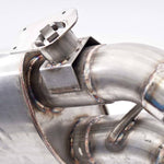 Load image into Gallery viewer, Stainless Works 2016+ Chevy Camaro SS 3in Redline Factory Connect Axle Back w/Valve & 4in Quad Tips