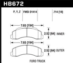 Load image into Gallery viewer, Hawk 10-11 Ford Expedition/F-150 SVT Raptor / 10-11 F-150 Front Street Brake Pad