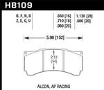 Load image into Gallery viewer, Hawk AP Racing DTC-60 Rear Race Brake Pads