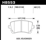 Load image into Gallery viewer, Hawk 07-11 Audi S6 HPS 5.0 Rear Brake Pads