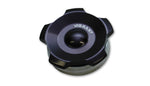 Load image into Gallery viewer, Vibrant 2in OD Aluminum Weld Bungs w/ Anodized Black Aluminum Threaded Cap (incl. O-Ring)
