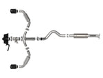 Load image into Gallery viewer, aFe 23-24 Toyota GR Corolla L3 1.6L (t) Gemini XV 3in to 2-1/2in Cat Back Exhaust w/ Black Tips