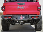 Load image into Gallery viewer, aFe Vulcan Series 3in-2-1/2in 304 SS Cat-Back 2020 Jeep Gladiator (JT) V6-3.6L w/ Black Tips