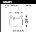 Load image into Gallery viewer, Hawk BMW 135i HPS Street Rear Brake Pads