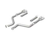 Load image into Gallery viewer, MagnaFlow Axle-Back, SS, 3in, Quad Split Rear 3.5 Tips 2015 Dodge Challenger incl SRT Hellcat