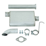 Load image into Gallery viewer, MBRP 00-06 Jeep Wrangler (TJ) Inline-4 2.5L Inline-6 4.0L Cat Back Single Off-Road Turn Down Alum Ex