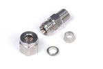 Load image into Gallery viewer, Haltech 1/4in Stainless Compression 1/8in NPT Thread Fitting Kit (Incl Nut & Ferrule)