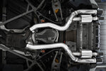 Load image into Gallery viewer, MBRP 18-22 BMW M2 Competition 3.0L T304 SS 3in Resonator-Back Exhaust Quad Rear w/ Carbon Fiber Tips