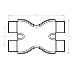 Load image into Gallery viewer, MagnaFlow Smooth Trans X 2.25/2.25 X 12 SS