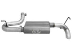 Load image into Gallery viewer, aFe Scorpion Exhaust System Axle Back Aluminized Hi-Tuck 07-17 Jeep Wrangler JK V6 3.6/3.8L