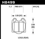 Load image into Gallery viewer, Hawk 00-05 Lexus IS300 HPS Street Rear Brake Pads
