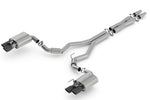 Load image into Gallery viewer, Borla 2018 Ford Mustang GT 5.0L AT/MT 3in S-Type Catback Exhaust Black Chrome Tips w/ Valves