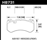 Load image into Gallery viewer, Hawk 13-16 Mercedes SL Class / 16-17 Audi RS7 Performance Ceramic Front Brake Pads