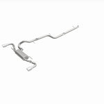 Load image into Gallery viewer, MagnaFlow 10-12 Mazda 3 L4 2.5L Hatchback Split Rear Exit Stainless Cat Back Performance Exhaust