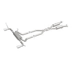 Load image into Gallery viewer, MagnaFlow Cat-Back SS 2.5in Dual Split Rear 4in Black Tip 11-16 Jeep Grand Cherokee 5.7L V8/3.6L V6