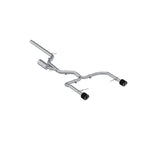 Load image into Gallery viewer, MBRP 2022 VW Jetta GLI 2.0 TSI 3in Cat Back T304 SS 2.5in Dual Split Rear w/ Carbon Fiber Tips