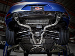 Load image into Gallery viewer, aFe POWER Takeda 2.5in 304 SS CB Exhaust w/ Carbon Fiber Tips 17-19 Infiniti Q60 V6-3.0L (tt)