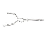 Load image into Gallery viewer, MagnaFlow Cat Back, SS, 2.5in, Competition, Dual Split Polished 4.5in Tips 2015 Ford Mustang V6 3.7L