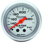 Load image into Gallery viewer, Autometer Ultra-Lite 52mm 120-240 Deg F Mechanical Water Temp Gauge
