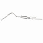 Load image into Gallery viewer, MagnaFlow 14 Toyota Tundra V8 4.6L/5.7L Stainless Cat Back Exhaust Side Rear Exit