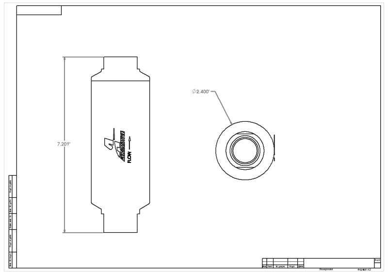 Aeromotive Replacement Pro-Series 10 Micron Fabric Element (for 12310 Filter Assembly)