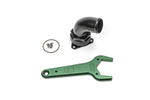 Load image into Gallery viewer, Radium Engineering FCST-X 3-Bolt Remote Mount Fill Neck - 24AN Elbow - 1.5in Barb
