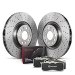 Load image into Gallery viewer, Brembo OE 15-20 Audi A3 Quattro/19-23 Q3/15-20 S3/16-23 TTS Quattro/19-23 Arteon Rear Disc Brake Kit
