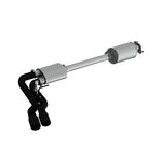 Load image into Gallery viewer, MBRP 15-20 Ford F150 Pre-Axle 4in OD Tips Dual Outlet 3in Black Coated Cat Back Exhaust
