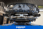 Load image into Gallery viewer, MBRP 20-24 Chevrolet Corvette C8 3in Active Cat Back Quad Split Rear Exit Exhaust w/ AFM Sims
