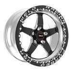 Load image into Gallery viewer, Weld S71 15x11.33 / 5x115 Conical Lug / 6.5in BS Black Wheel 3.18in ID (Medium) - Single Beadlock
