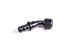 Load image into Gallery viewer, Radium Engineering 45 Degree 8AN Pushlok Hose End Fitting
