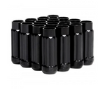 Load image into Gallery viewer, BLOX Racing 12-Sided P17 Tuner Lug Nuts 12x1.25 - Black Steel - Set of 16
