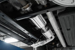 Load image into Gallery viewer, MBRP 15-20 Ford F150 Pre-Axle 4in OD Tips Dual Outlet 3in Black Coated Cat Back Exhaust
