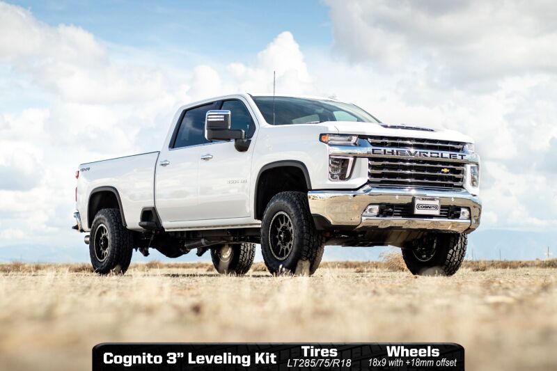 Cognito 20-24 Chevy/GMC Silv/Sierra 2500/3500 HD 2WD/4WD 3in Elite Leveling Kit w/ King 2.5 RR