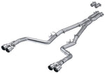 Load image into Gallery viewer, MBRP 15-Up Challenger 5.7L /  17-Up 6.2L/6.4L 3in Race Series Cat-Back w/ Quad Tips AS Exhaust
