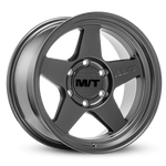 Load image into Gallery viewer, Mickey Thompson Open 5 Black Wheel - 17X9 5X5 BP 4.53in BS -12 Offset 71.6mm Bore
