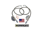 Load image into Gallery viewer, Superlift 03-13 Dodge Ram 2500/3500 w/ 4-6in Lift Kit (Pair) Bullet Proof Brake Hoses
