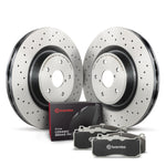 Load image into Gallery viewer, Brembo OE 08-14 Lexus IS F Rear Disc Brake Kit
