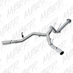 Load image into Gallery viewer, MBRP 17-19 Ford F-250/350/450 6.7L 4in Filter Back Cool Duals T409 Exhaust System
