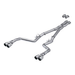 Load image into Gallery viewer, MBRP 15-Up Challenger 5.7L /  17-Up 6.2L/6.4L 3in Race Series Cat-Back w/ Quad Tips AS Exhaust
