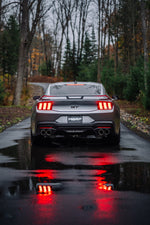 Load image into Gallery viewer, MBRP 2024+ Ford Mustang 5.0L Blk Alum. SS 3in Cat-Back Exhaust w/ Quad Blk Tips (Valve Delete)
