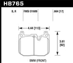 Load image into Gallery viewer, Hawk 15-17 BMW M4 DTC-30 Front Race Pads
