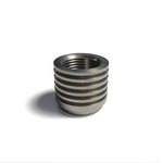 Load image into Gallery viewer, Ticon Industries Titanium O2 Sensor Bung w/ Built In Heat Sink (M18x1.5)
