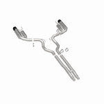 Load image into Gallery viewer, MagnaFlow 2024 Ford Mustang GT 5.0L Competition Series Cat-Back Performance Exhaust System
