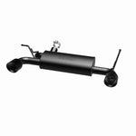 Load image into Gallery viewer, MagnaFlow 07-17 Jeep Wrangler JK 3.8/3.6L Dual Split Rear Exit Black Axle-Back Exhaust
