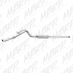 Load image into Gallery viewer, MBRP 14 Chevy/GMC 1500 Silverado/Sierra 4.3L V6/5.3L V8 Dual Split Side T409 3in Cat Back Exhaust
